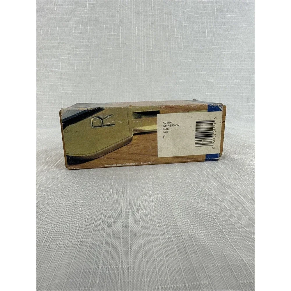 Identification Tools Letter Set A-z 3/32”